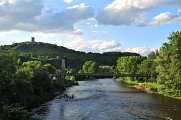 Pont suspendu de Coudes