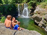 Baignade - Rocher des fées / Les chutes