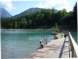 Plage surveillée à la base de loisirs "Les Iles du Chéran"