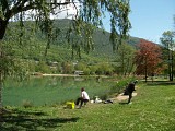 Plage du Plan d'eau de Challes-les-Eaux