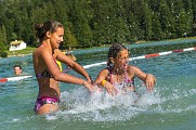 Baignade au lac Genin