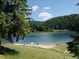 Baignade au lac Genin