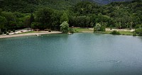 Baignade au lac de Virieu-le-Grand