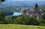 Vue sur le site de Clermont depuis la variante