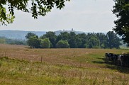 Point de vue du Pech de Padès sur la bastide de Tournon