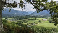 Vue sur la vallée d'Ossau