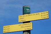 Poteau du PDIPR