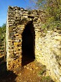 Caborne sur un mur