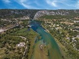 Plage de Montmeyan au Lac de Quinson