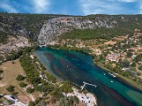 Plage de Montmeyan au Lac de Quinson