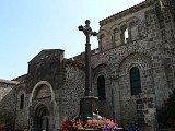 Eglise Saint-Pierre de Mozac - Façade Nord