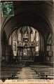 Carte postale de la nef de l'église 