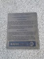 Plaque commémorative du 1er envol