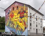 Fresques et murs peints - Sport et énergie