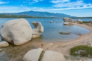La plage de Figari