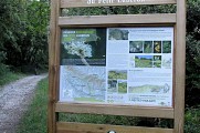 Panneau d'accueil
