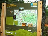 Panneau d'accueil