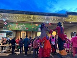 Des animations au départ du marché de Talensac