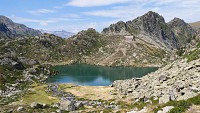 Lac et refuge de la Glère