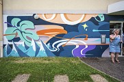 Fresque : Tahiti...Moûtiers