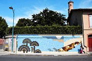 Fresque Murale : Oasis de Supakitch et Koralie