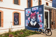 Fresque Murale : Portrait de Amandine URRUTY