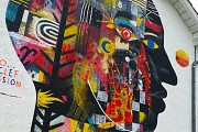 Fresque Murale : The Inside Mess de Pedro et Kazy-K