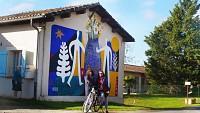 Fresque Murale : La danse de Pedro