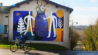 Fresque Murale : La danse de Pedro