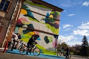 Fresque Murale : Je reste là de Jérôme SOUILLOT