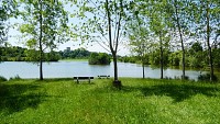 Lac du Grecq et tour Moncade