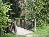 Une passerelle en bois