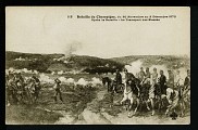 Le transport des malades - combats de 1870