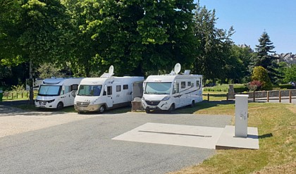 Aire de service Camping-car Park d'Ambrières-les-Vallées, La Varenne