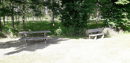 Aire de pique-nique de Saint Laurent des Hommes