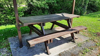 Aire de pique-nique de Saint Martin des Combes