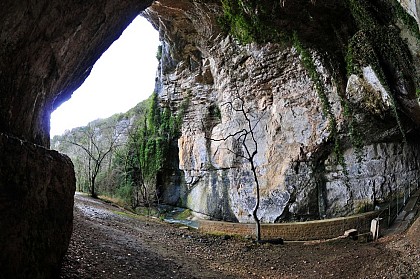 Grotte et reculée de Corveissiat, ENS de l'Ain