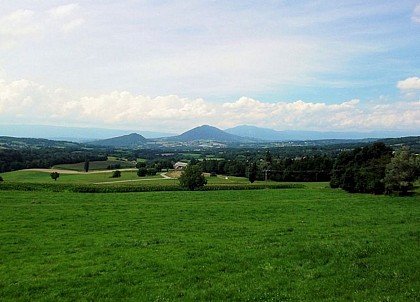 Point de vue Vuache et plaine de Choisy