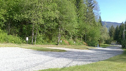 Aire de camping-car de l'Île du Chéran