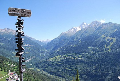 View from Le Châtelard