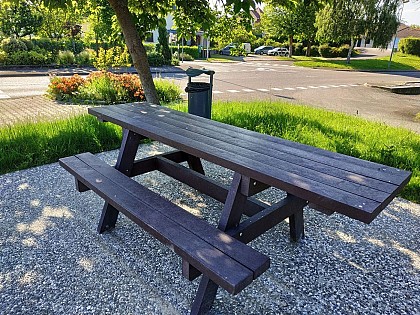 Aire de pique-nique de la piscine