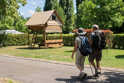 TENTE BIVOUAC AU CAMPING DU GUE SAINT-LEONARD