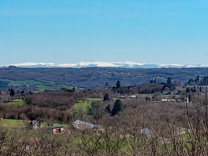 Table d'orientation du Puy des Ferrières