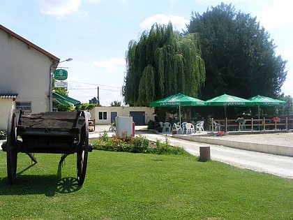 Des bouleaux campsite