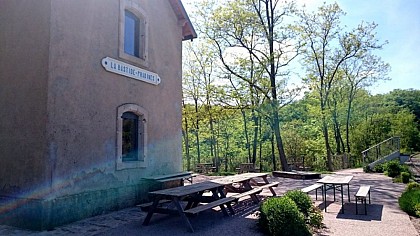 L'ancienne voie de chemin de fer