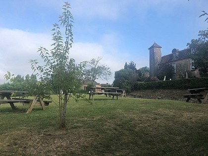 Aire de pique nique à Biron