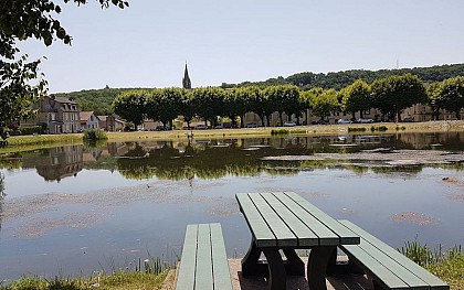 Aire de pique nique à Lalinde