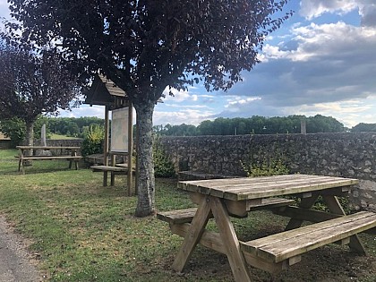 Aire de pique nique à Lavalade