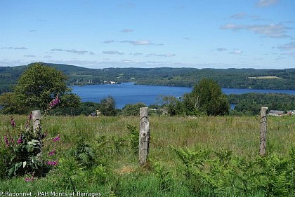 Point de vue sur le Lac de Vassivière