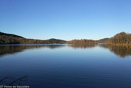 Un des plus grands lacs artificiels de France : Vassivière